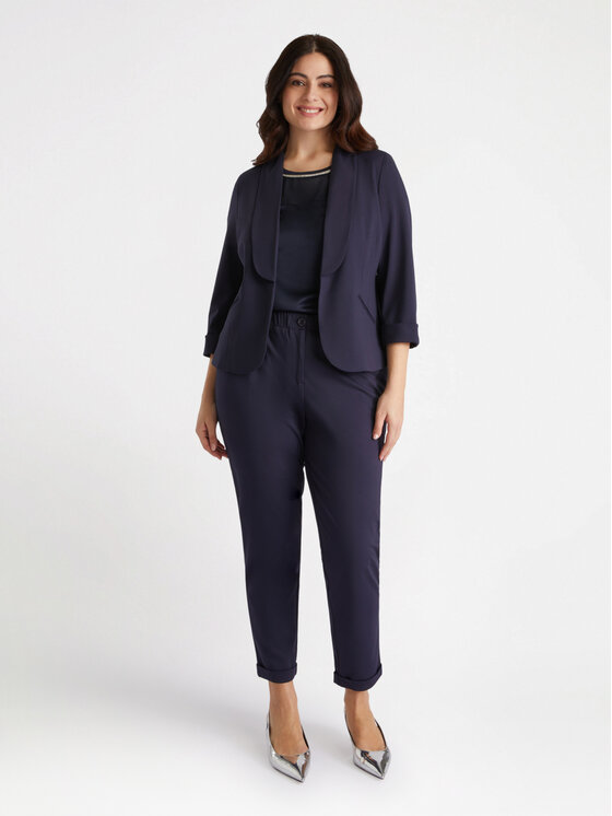 Fiorella Rubino Fiorella Rubino Bluza G836L008070N034 Niebieski Regular Fit