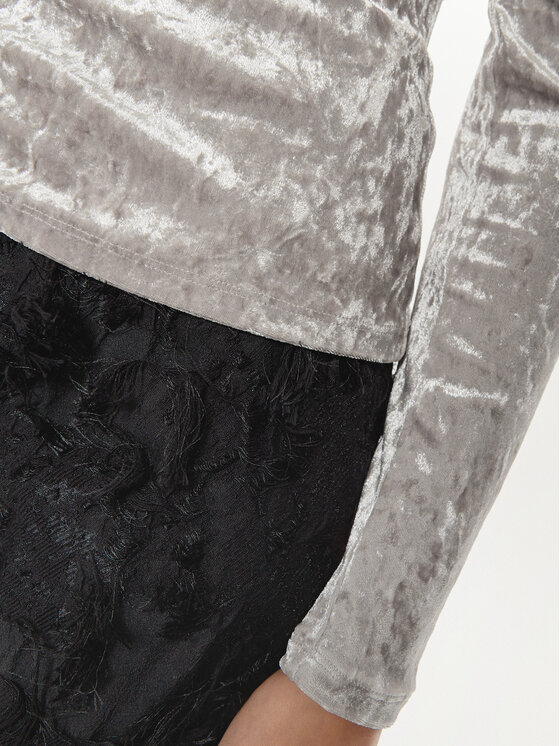 Marella Marella Bluzka Balera 2423946035 Srebrny Regular Fit