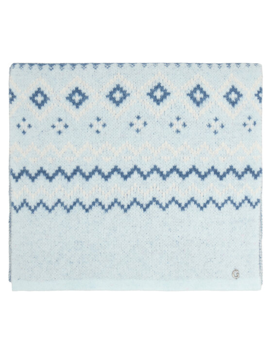 Guess Guess Комплект шал и шапка W5PZ18 Z3LQ0 Син Regular Fit