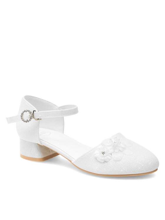 Nelli Blu Nelli Blu Baleriny CM230522-7 Biały