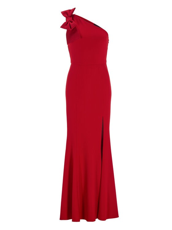 Swing Swing Večernja haljina 5AI00600 Crvena Slim Fit