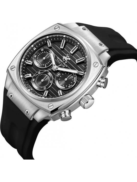 Beverly Hills Polo Club Beverly Hills Polo Club Zegarek BP3778X.351 Czarny