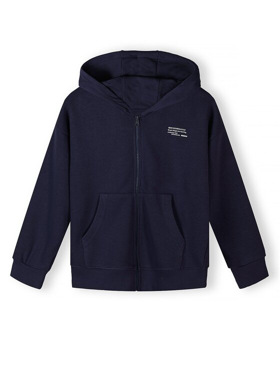 minoti minoti Bluza NOSFLEECE406 Fioletowy jasny Relaxed Fit