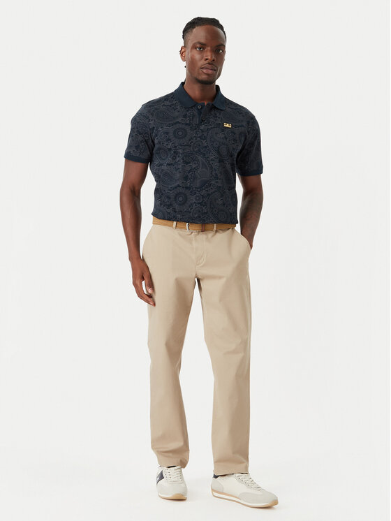 Beverly Hills Polo Club Beverly Hills Polo Club Поло M2625-HR Cиній Regular Fit