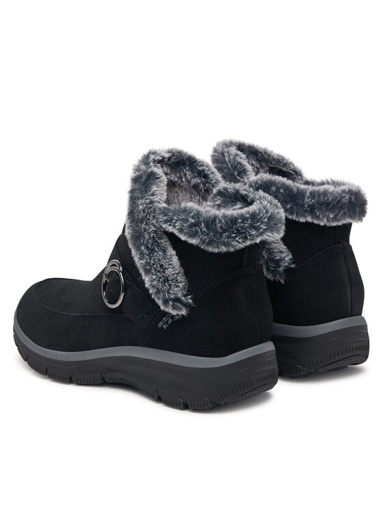 Skechers Skechers Sniego batai Slip-Ins Relaxed Fit: Easy Going - Gentle Winter 168185/BLK Juoda
