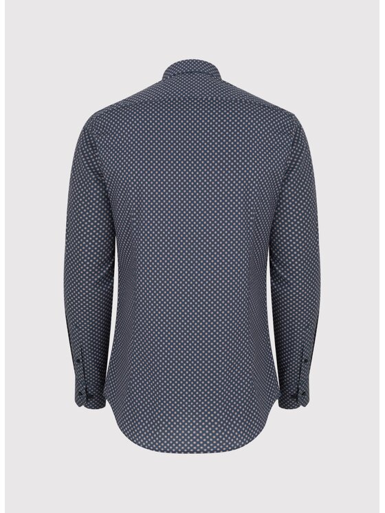 Pako Lorente Pako Lorente Koszula P25SF-1X-024 Granatowy Slim Fit
