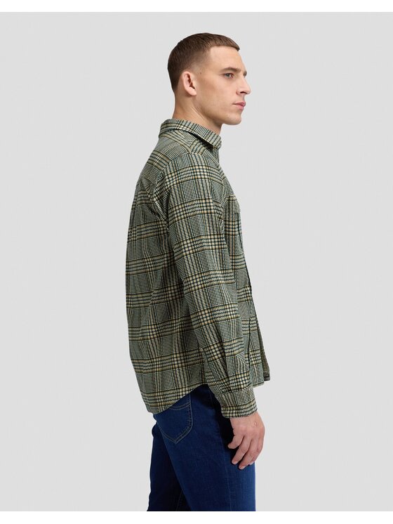 Lee Lee Koszula RIDER INSPIRED SHIRT Kolorowy Relaxed Fit