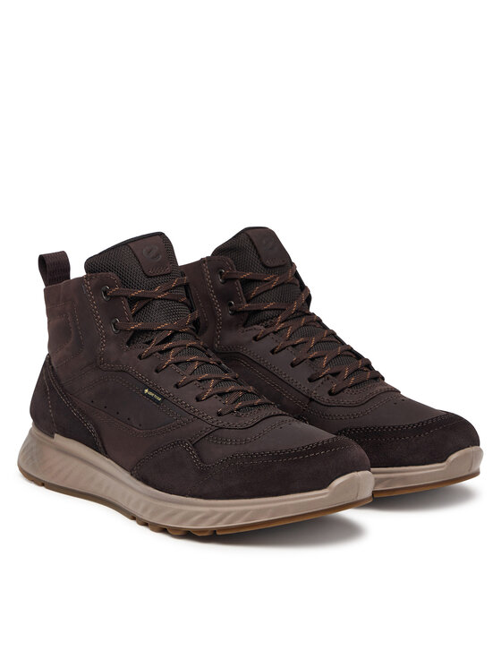 ECCO ECCO Sneakersy Exostride GORE-TEX 83546458500 Tmavo hnedá