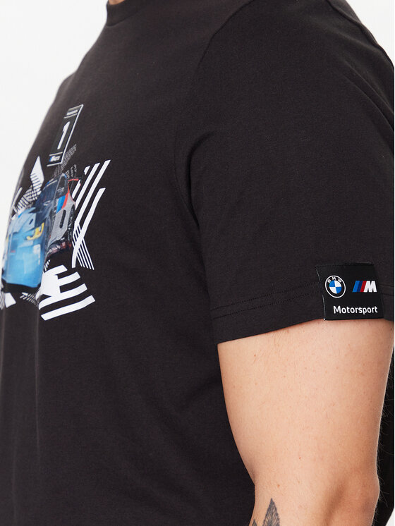 Puma Puma T-Shirt Bmw M Motorsport M4 Gt3 538915 Μαύρο Regular Fit