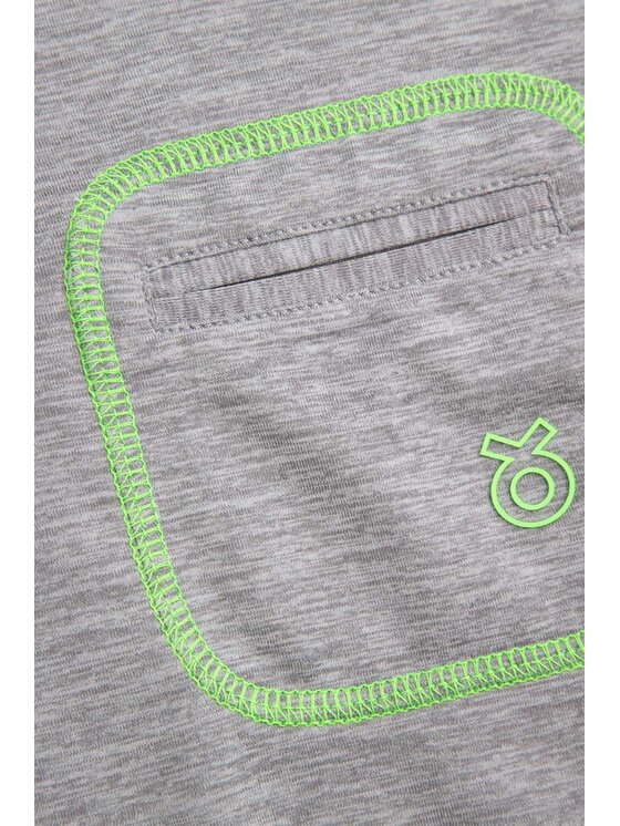 Lemon Explore Lemon Explore Koszulka techniczna WL6143204ACB-019 Szary Regular Fit