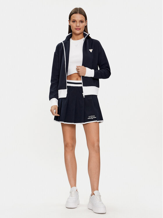 Guess Guess Džemperis Mylah V4GQ02 KBFB2 Tamsiai mėlyna Regular Fit