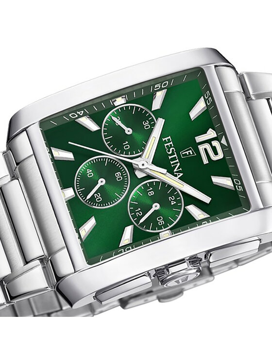 Festina Festina Zegarek F20635-3 Srebrny
