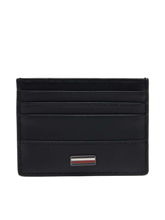 Etui pentru carduri Tommy Hilfiger Th Corp Cc Holder AM0AM13243 Negru