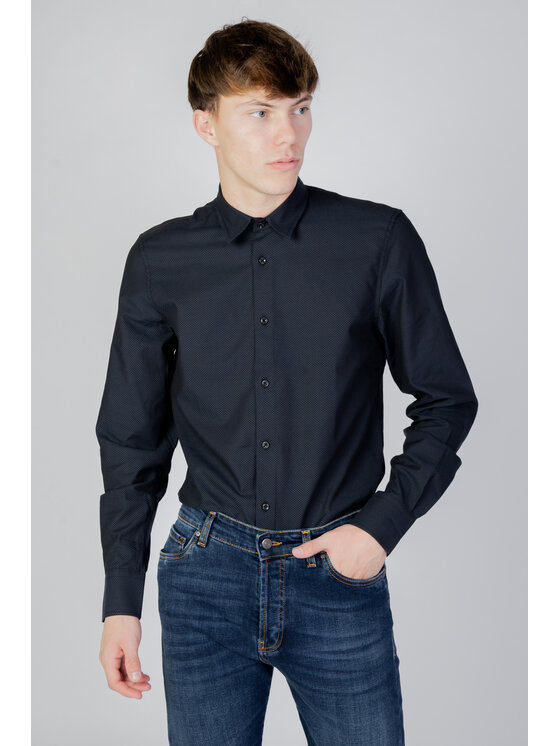 Antony Morato Antony Morato Πουκάμισο NAPOLI SLIM FIT Μπλε Slim Fit