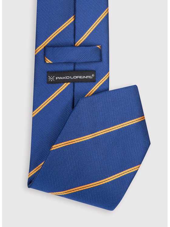 Pako Lorente Pako Lorente Krawat P25SF-KX-007 Granatowy