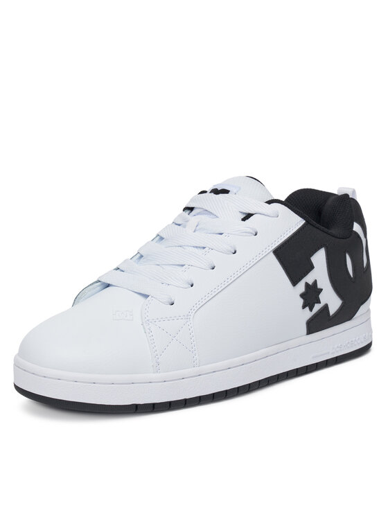 DC DC Sneakersy COURT GRAFFIK 300529-WLK Biały