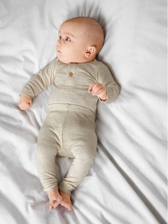 NAME IT NAME IT Leggings 13198040 Beige Regular Fit