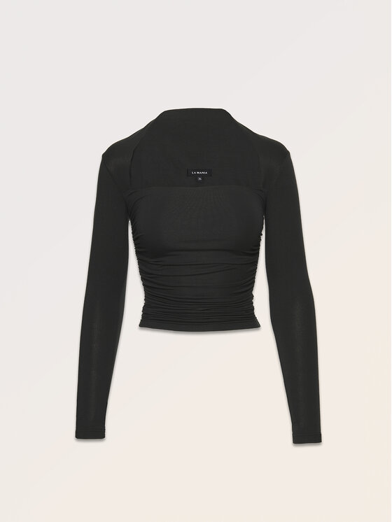 La Mania La Mania Longsleeve SORREL Nero Classic Fit
