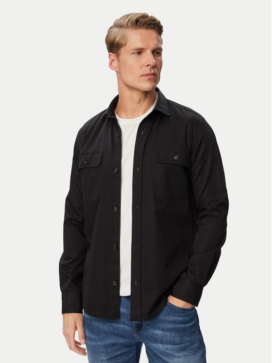 BOSS Cămașă H-Rob-Sp-2P-263 50567050 Negru Regular Fit