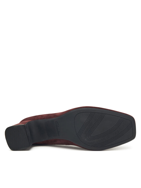 Clarks Clarks Γοβάκια Fernie Trim 26183038 Μπορντό