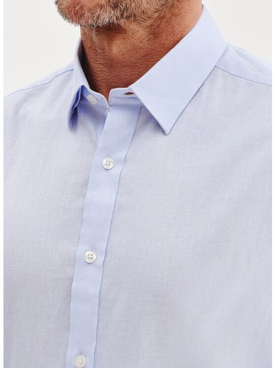 Pako Lorente Pako Lorente Koszula P25SF-1X-008 Niebieski Regular Fit