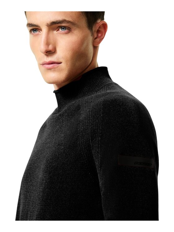 RRD RRD Maglione q-dav-59482 Nero Regular Fit