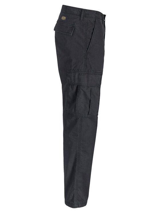 Jack & Jones Jack & Jones Spodnji del trenirke Kane Frank 12291962 Črna Relaxed Fit