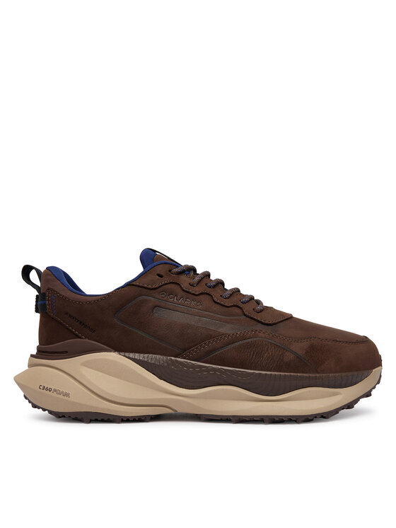 Clarks Clarks Trekingová obuv Pace TrailLoWP 26329591 Hnedá