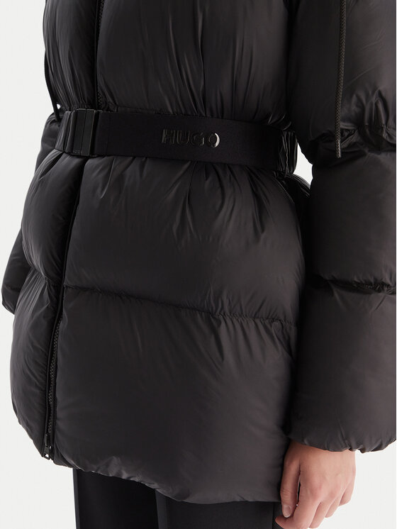 HUGO HUGO Ziemas jaka Falentina-2 50547228 Melns Regular Fit