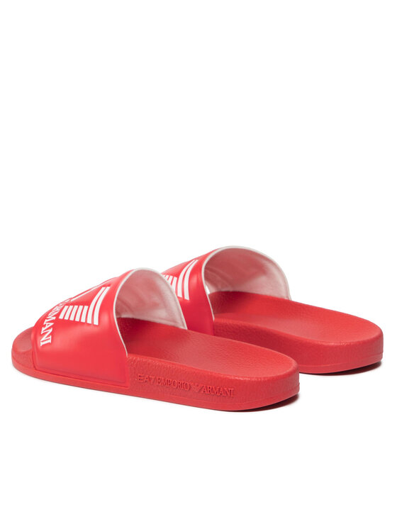 EA7 Emporio Armani EA7 Emporio Armani Šľapky XCP001 XCC22 00029 Červená