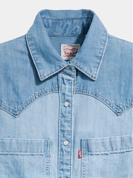 Levi's® Levi's® дънкова риза Teodora A7244-0003 Син Relaxed Fit