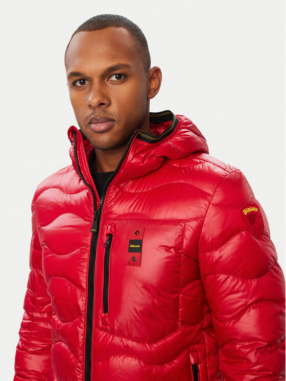 Blauer Blauer Пухено яке Wave 26WBLUC03064 Тъмночервен Regular Fit