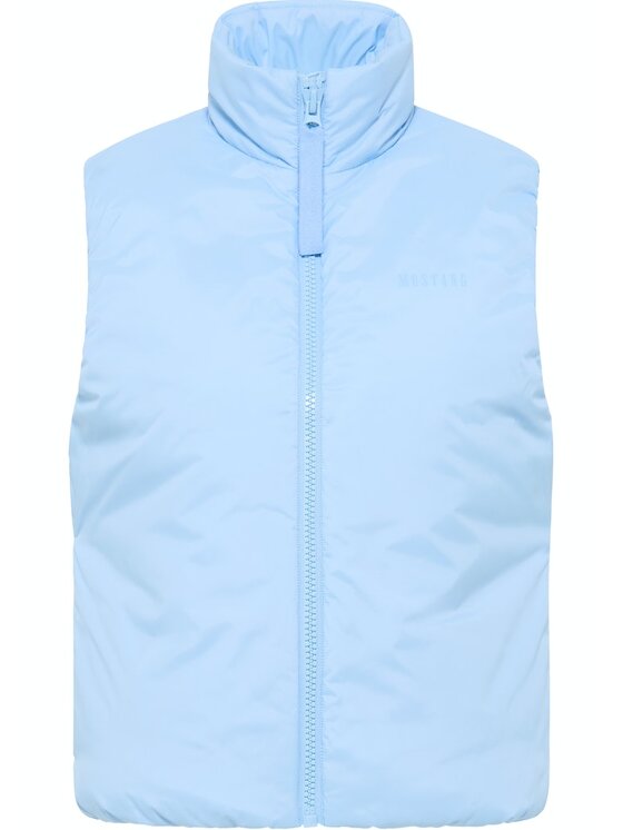 Mustang Mustang Bezrękawnik Style Twin Lakes Niebieski Slim Fit