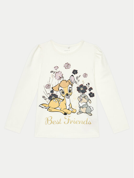 NAME IT Bluza DISNEY 13207654 Bež Regular Fit