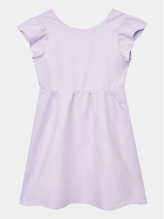 United Colors Of Benetton United Colors Of Benetton Ежедневна рокля 4BE7CV01A Виолетов Regular Fit