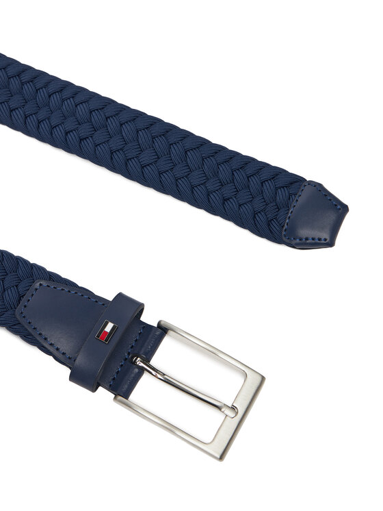 Tommy Hilfiger Tommy Hilfiger Чоловічий ремінь Layton Elastic AM0AM13570 Голубий
