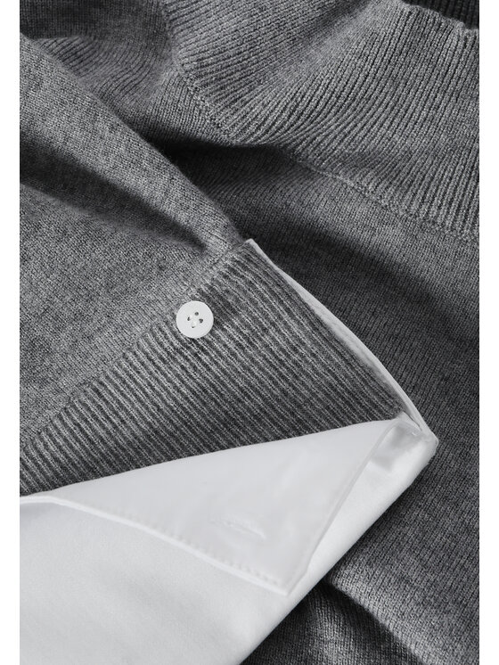 TATUUM TATUUM Svetr PATI Šedá Classic Fit