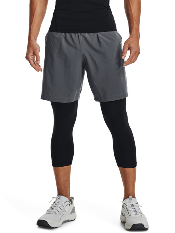 Szorty sportowe, rozmiar M, Szare, UA Woven Graphic Shorts 1370388
