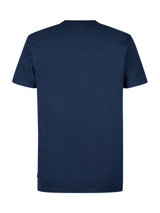 Petrol Industries Petrol Industries T-Shirt M-1050-TSR602 Granatowy Regular Fit