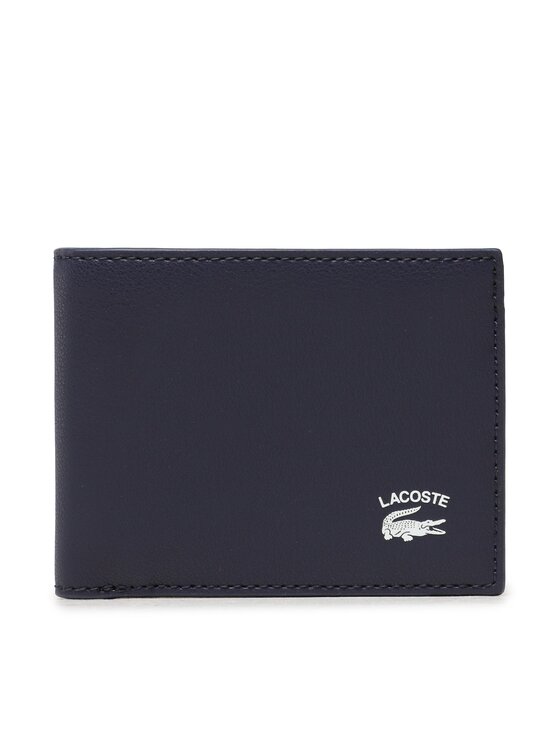 Lacoste Velika Moška Denarnica S Billfold NH4014PN Mornarsko Modra