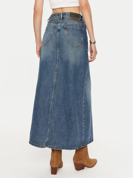 Miss Sixty Miss Sixty Φούστα τζιν 6L3KJ5850000 Μπλε Regular Fit