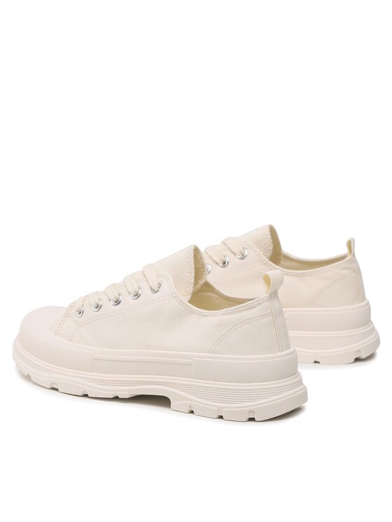 Jenny Fairy Jenny Fairy Sneakers aus Stoff WS200101-08 Beige