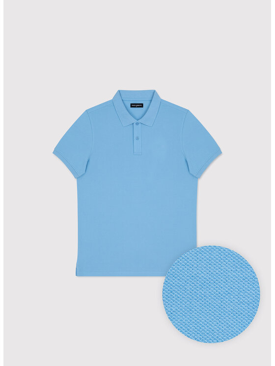 Pako Lorente Pako Lorente Polo P26SF-TX-003 Niebieski Classic Fit