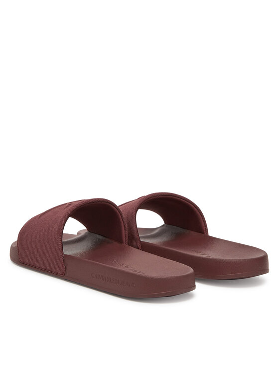 Calvin Klein Jeans Calvin Klein Jeans Nazouváky Slide Hf Mono Cv YM0YM01282 Hnědá