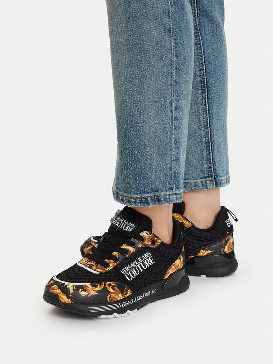 Versace Jeans Couture Versace Jeans Couture Tenisice 80VA3SA3 ZSD98 Crna
