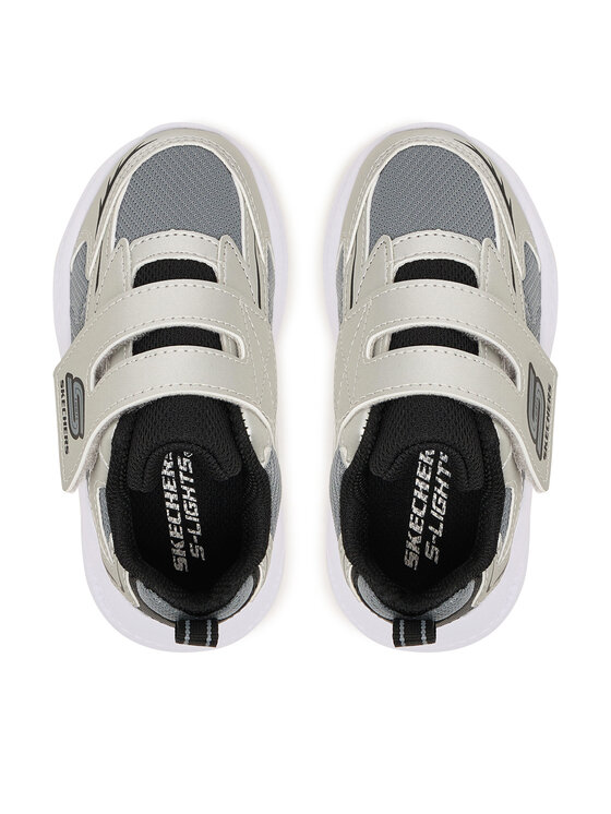 Skechers Skechers Αθλητικά Meteor-Lights - Glow 401498N/SLBK Ασημί