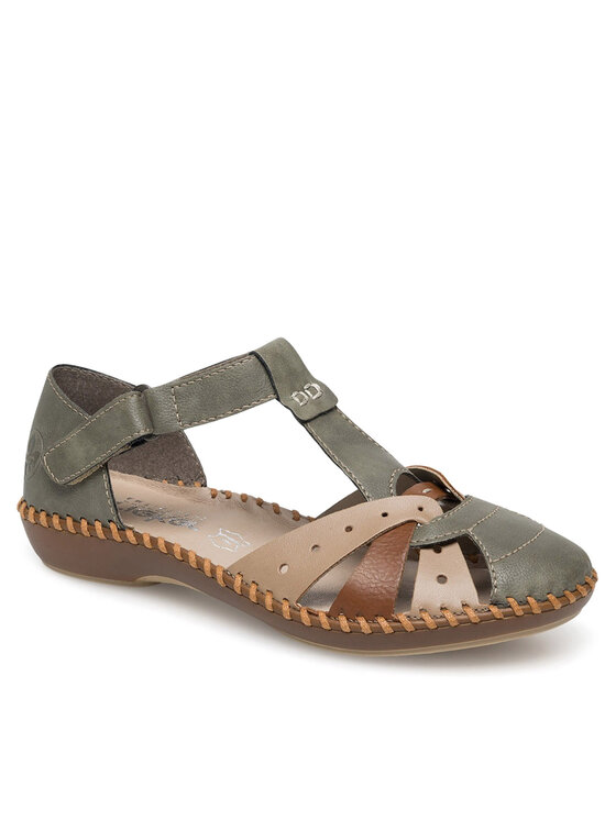 Rieker Rieker Sandalen M1655-54 Grün
