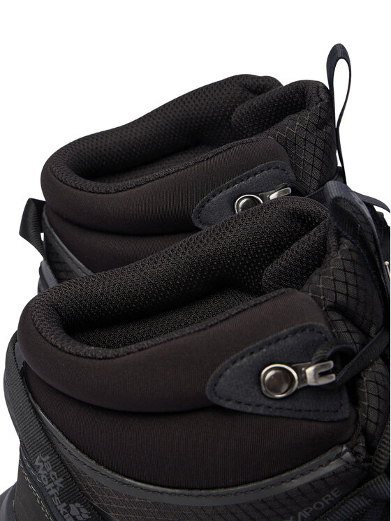 Jack Wolfskin Jack Wolfskin Трекінгові черевики Wild Hike Mid A65576 Чорний