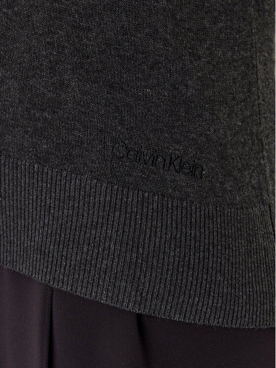 Calvin Klein Calvin Klein Kardigāns LV044C346G Pelēks Regular Fit
