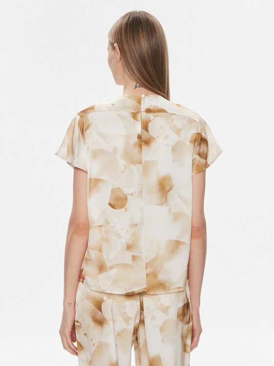 Calvin Klein Calvin Klein Bluse K20K206888 Beige Regular Fit